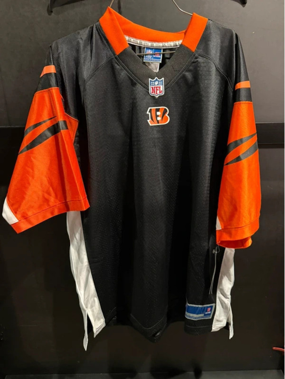 Cincinnati Bengals NFL Team Jersey - Black & Orange